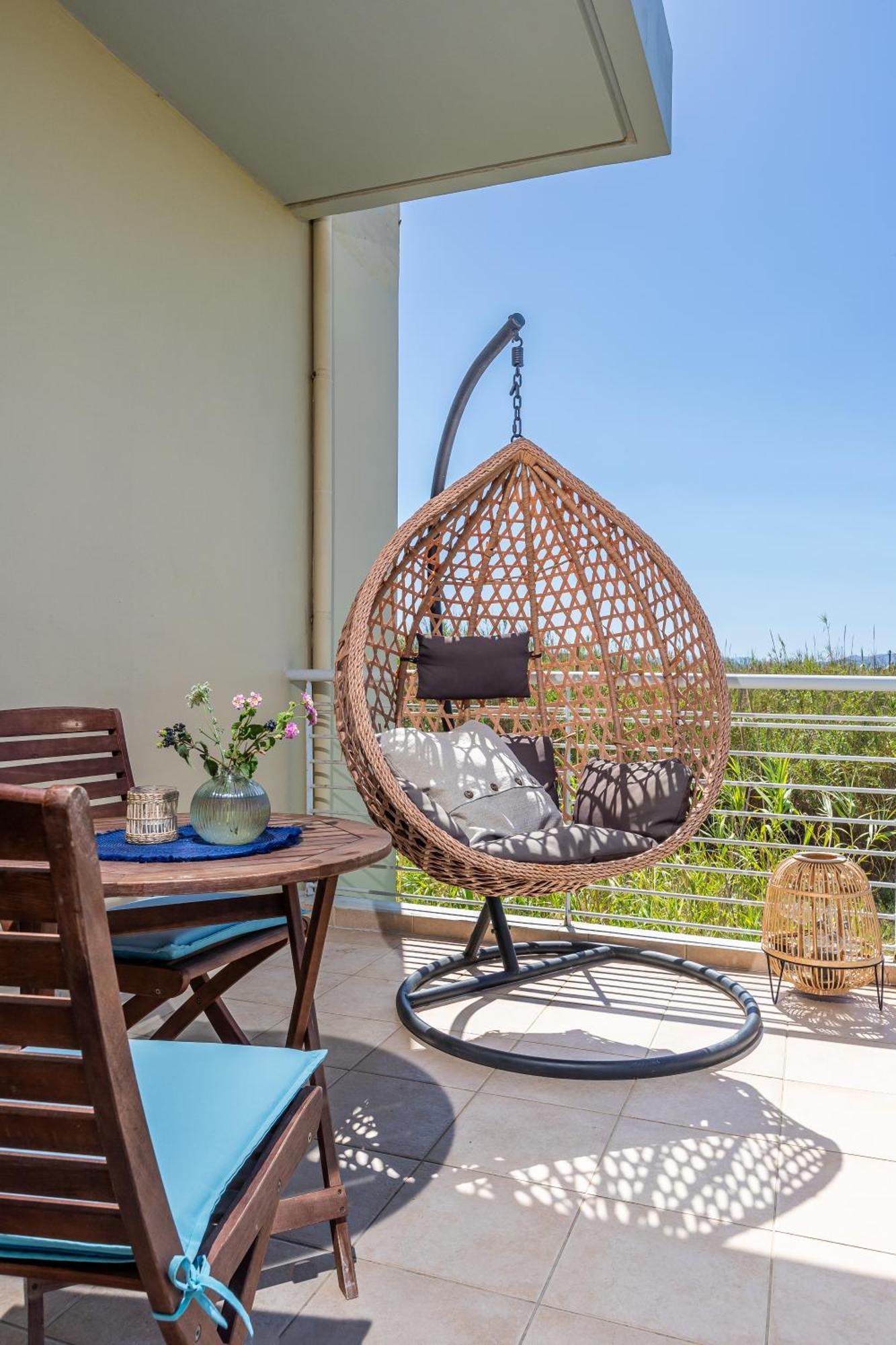 Ferienwohnung Maleme Yoga Blue Chania  Exterior foto