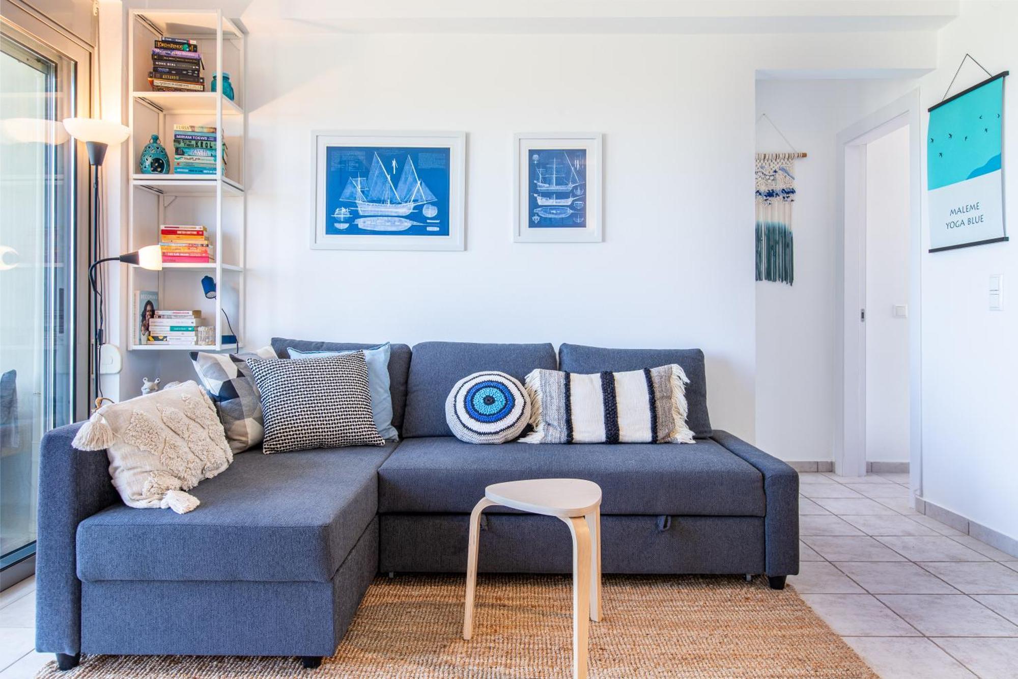 Ferienwohnung Maleme Yoga Blue Chania  Exterior foto