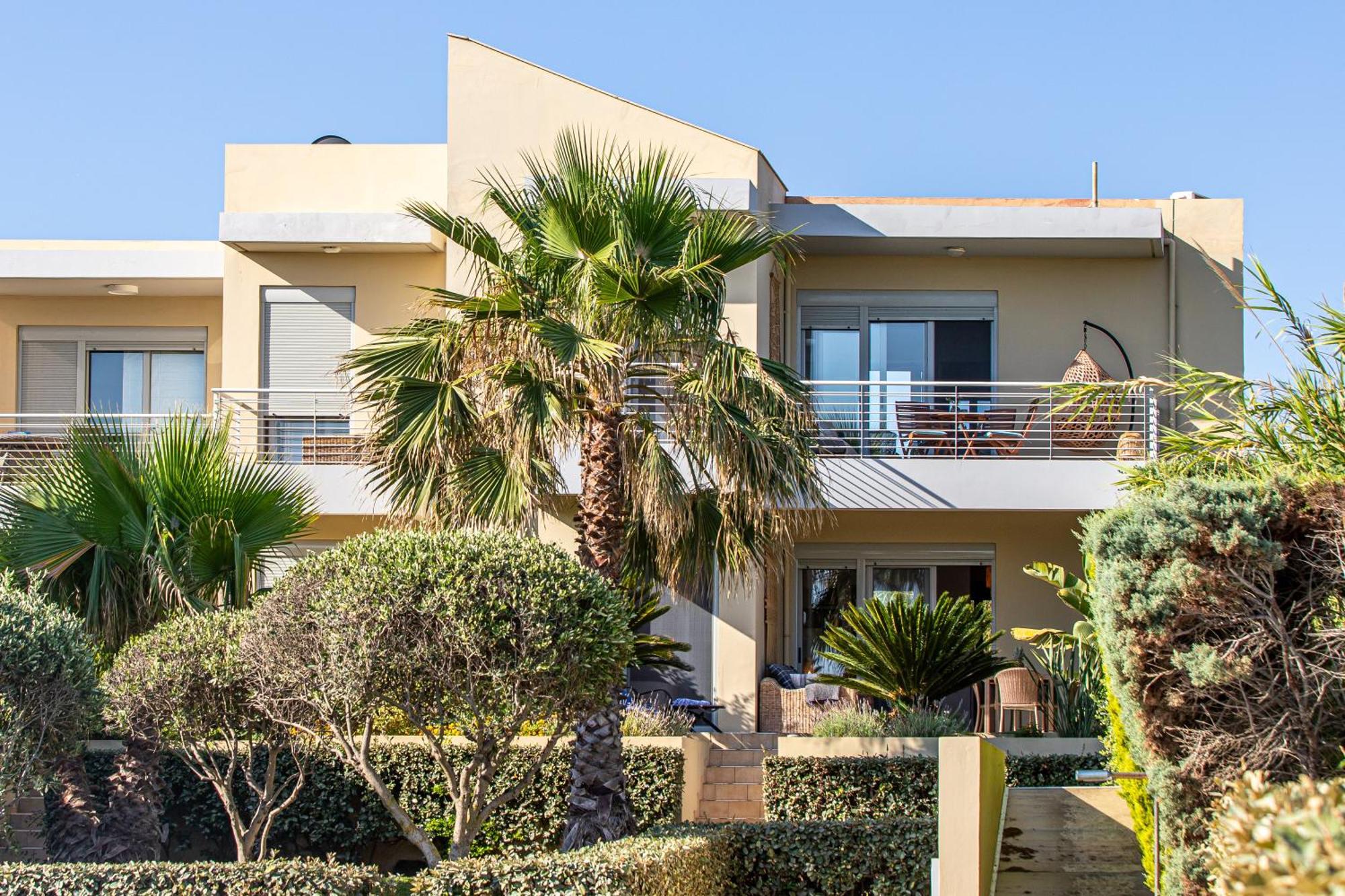 Ferienwohnung Maleme Yoga Blue Chania  Exterior foto