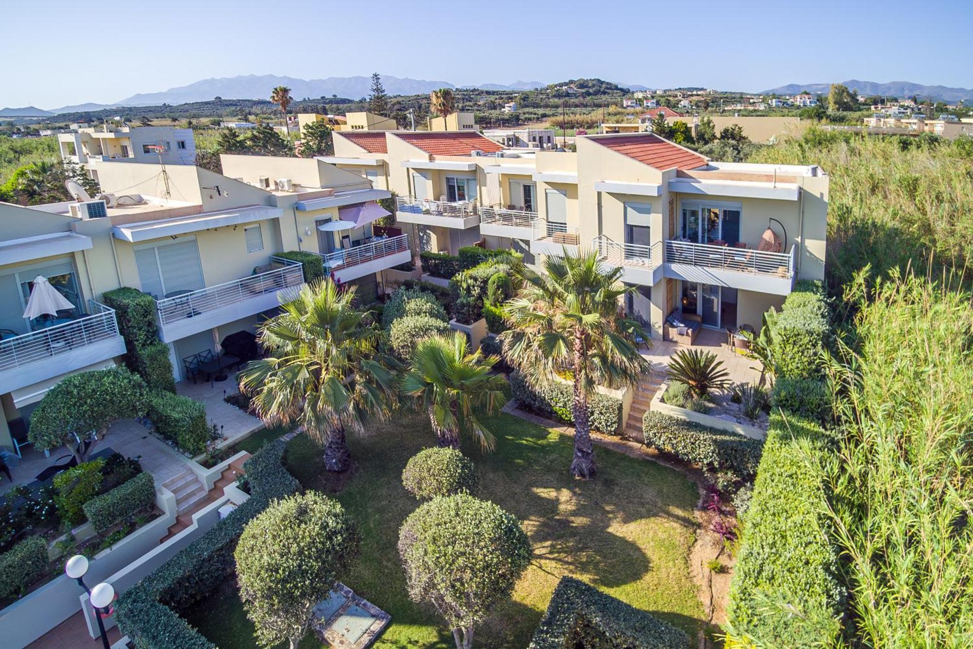Ferienwohnung Maleme Yoga Blue Chania  Exterior foto