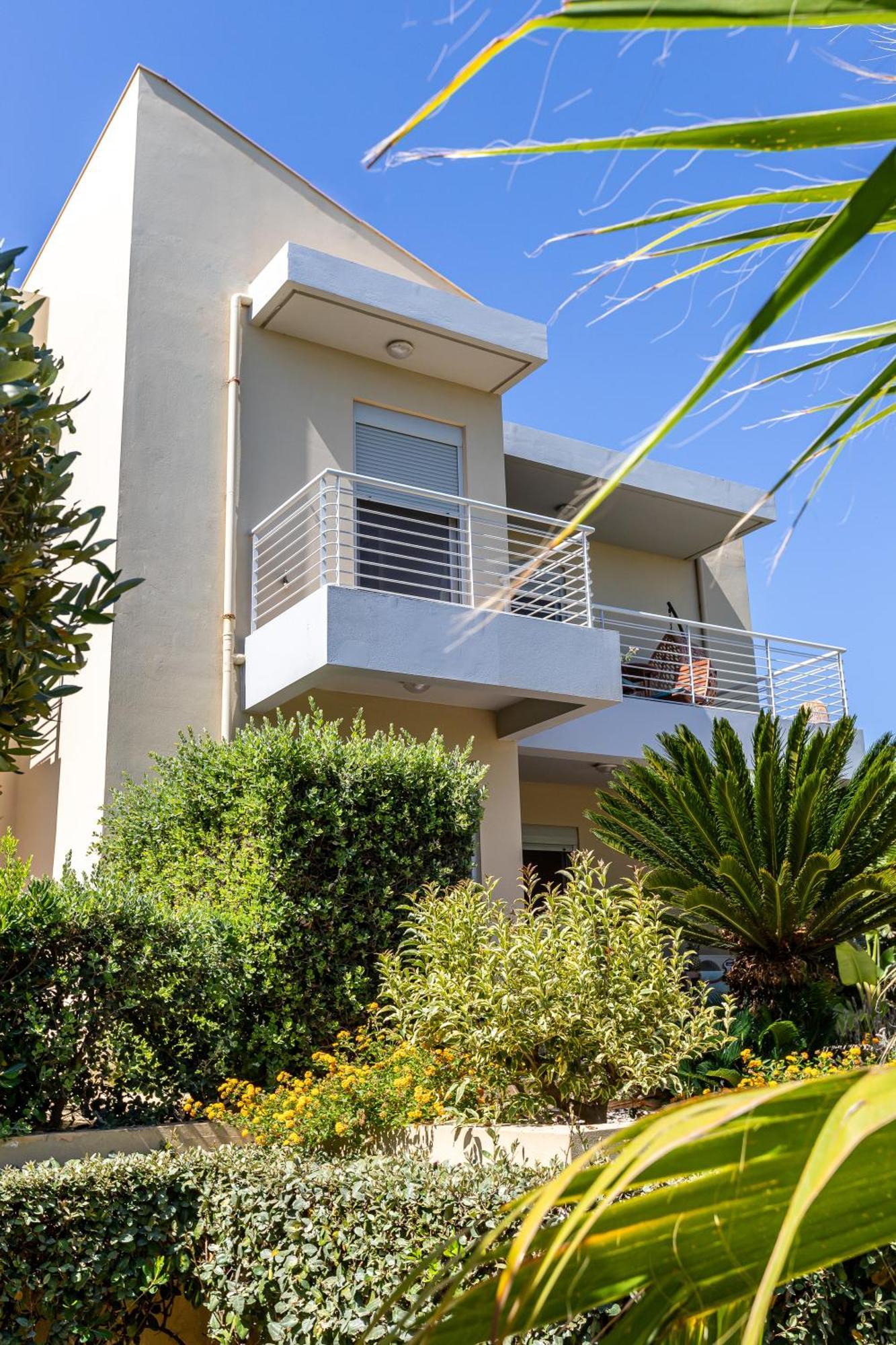 Ferienwohnung Maleme Yoga Blue Chania  Exterior foto