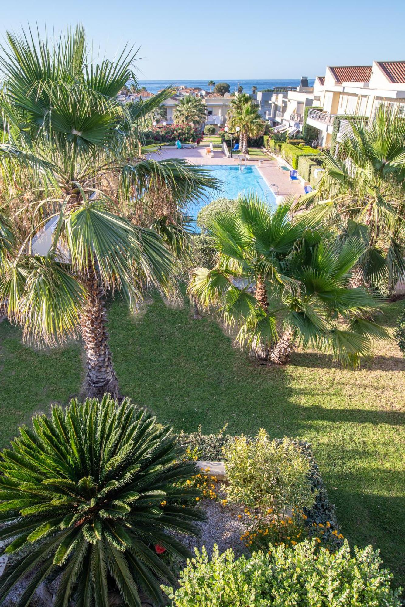 Ferienwohnung Maleme Yoga Blue Chania  Exterior foto