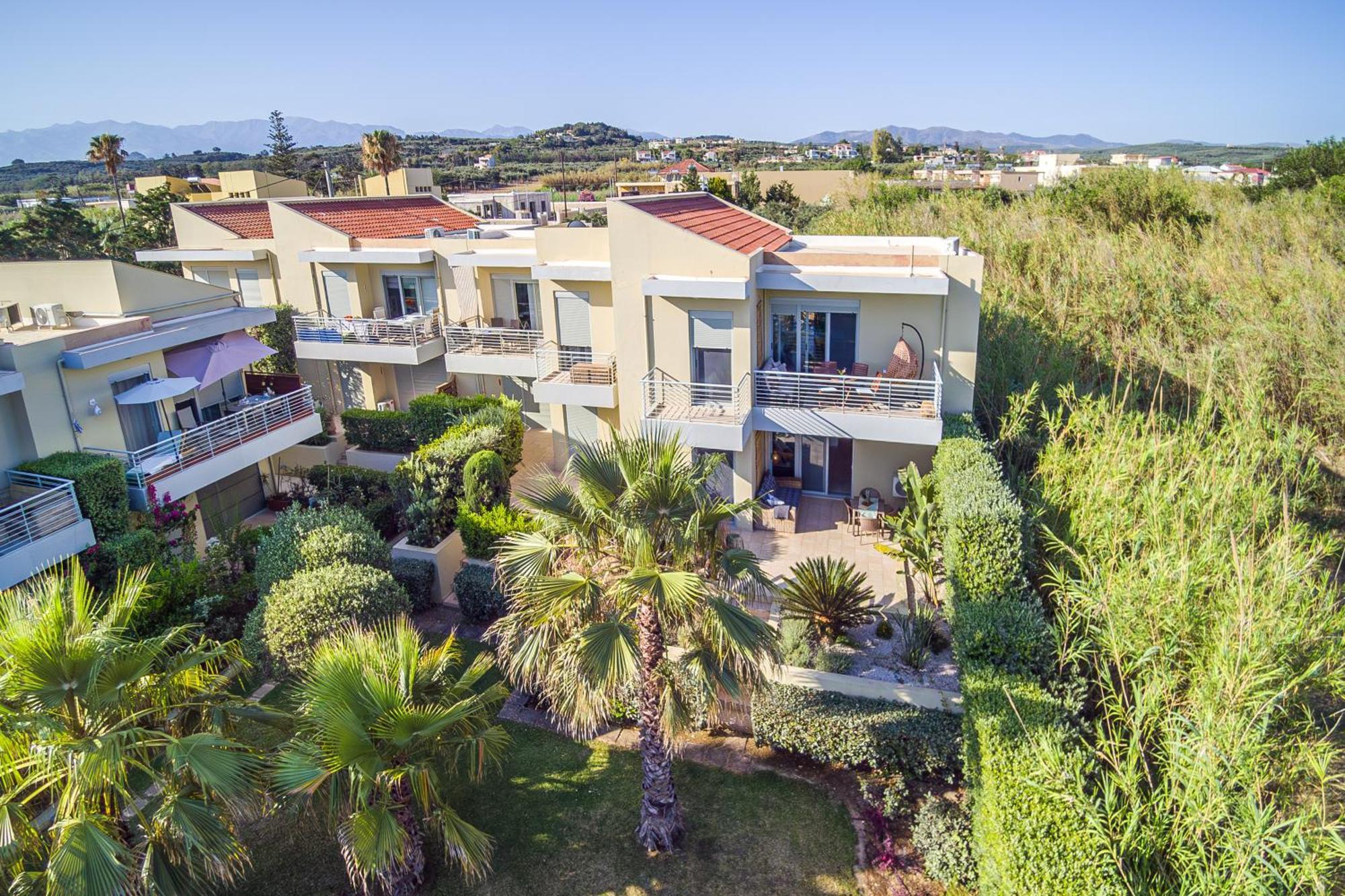 Ferienwohnung Maleme Yoga Blue Chania  Exterior foto