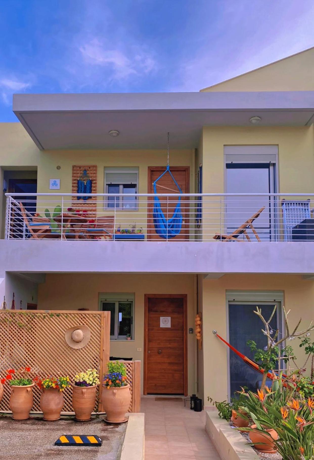 Ferienwohnung Maleme Yoga Blue Chania  Exterior foto