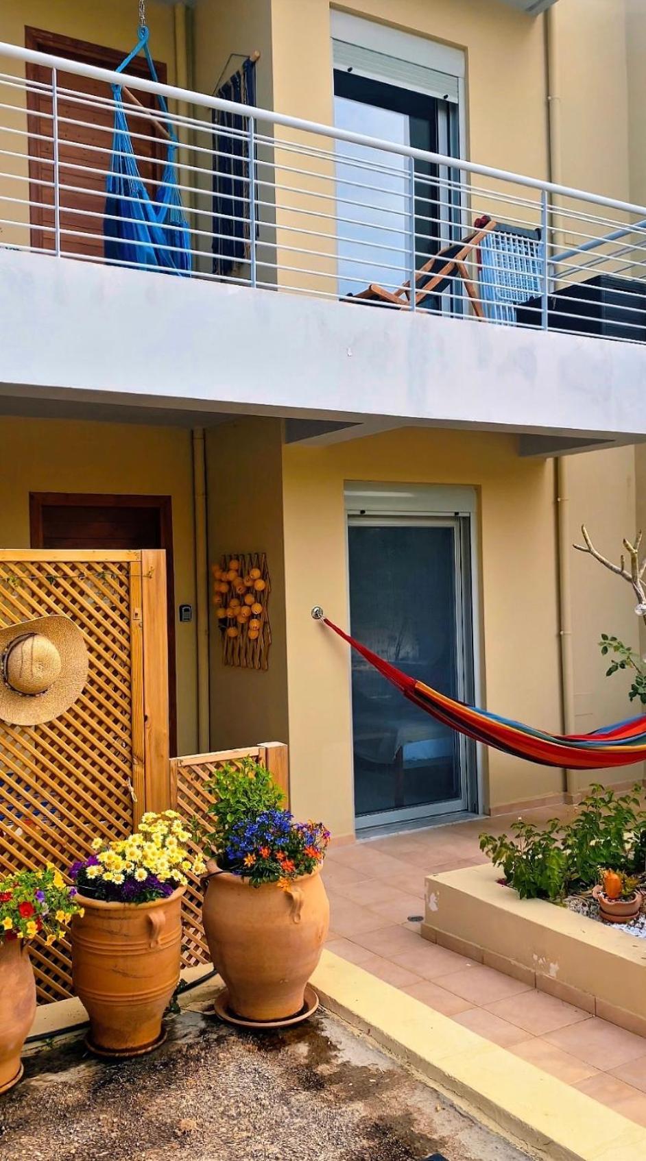 Ferienwohnung Maleme Yoga Blue Chania  Exterior foto